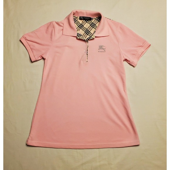 Burberry Other - Burberry Childrens Girls Short Sleeves Polo Shirt Size XXL Light Candy Pink